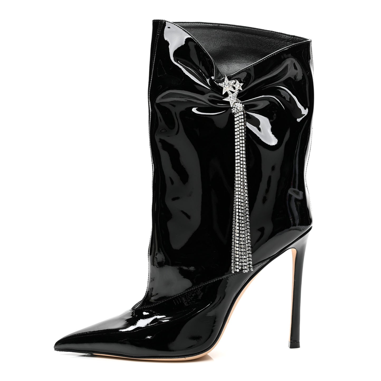 Soft Patent Crystal Oriel 110 Boots 39 Black