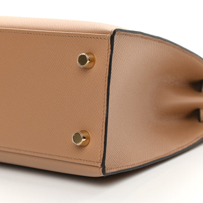 Hermes Epsom Kelly Sellier 25 Chai 9 of 10