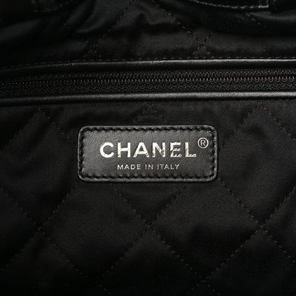 Chanel Shiny Calfskin Quilted Chanel 22 Backpack So Black 6 of 9