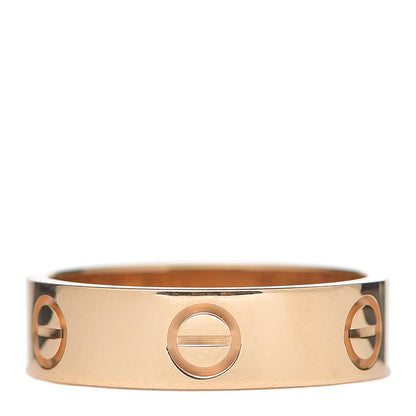 Cartier 18K Yellow Gold 5.5mm LOVE Ring 55 7.25 3 of 6