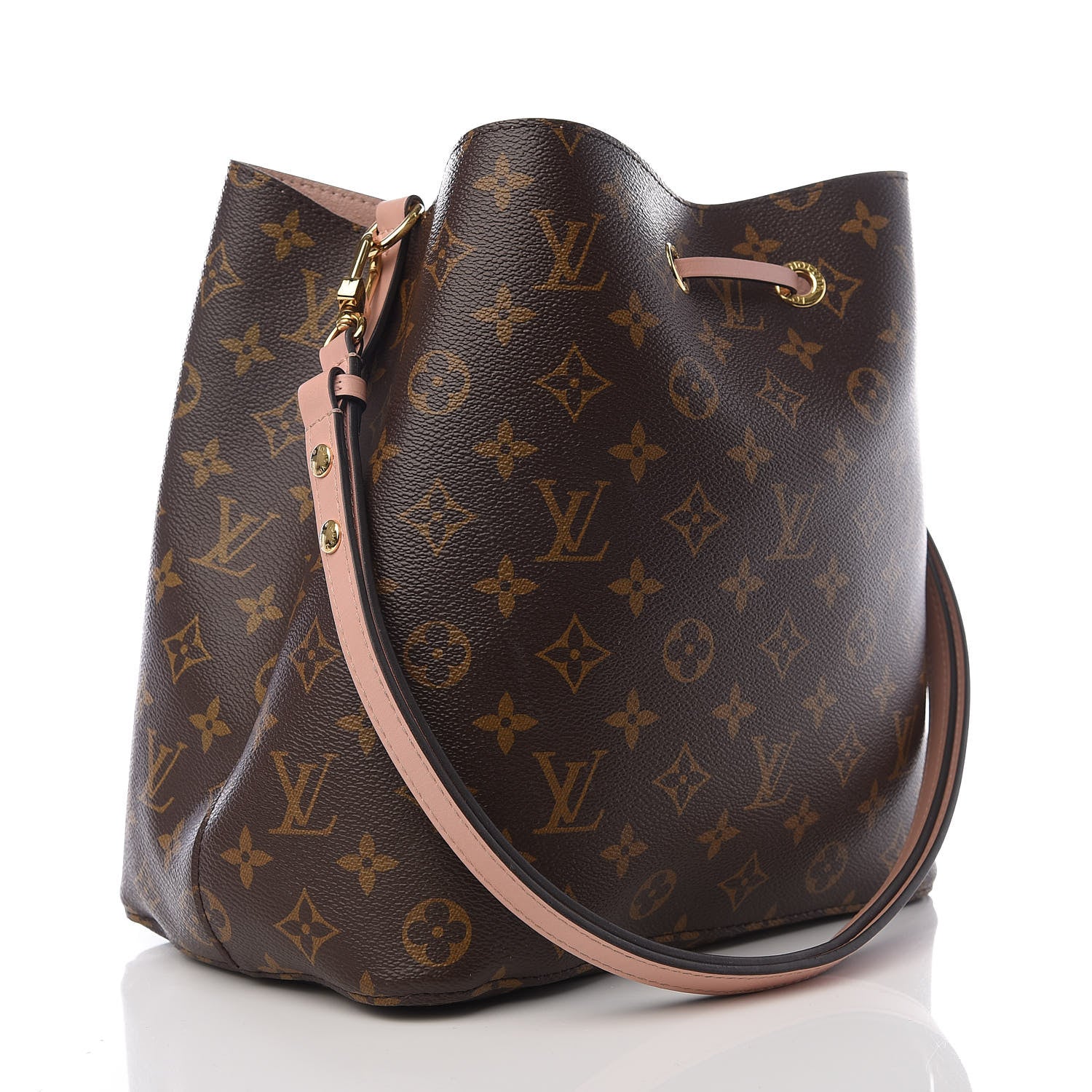Louis Vuitton Monogram Neonoe MM Rose Poudre 2 of 9