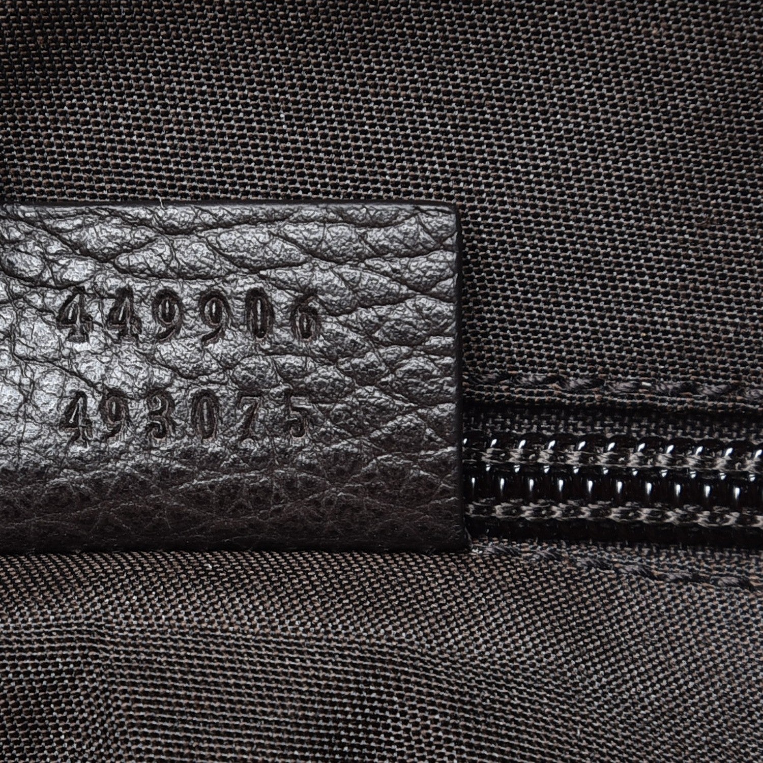 Gucci GG Monogram Travel Backpack Dark Brown 8 of 8