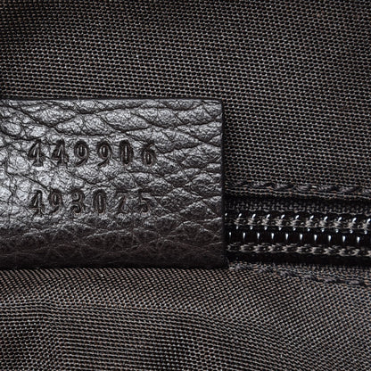 Gucci GG Monogram Travel Backpack Dark Brown 8 of 8