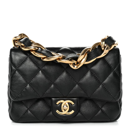 Chanel Lambskin Quilted Small Funky Town Flap Black 1 of 10