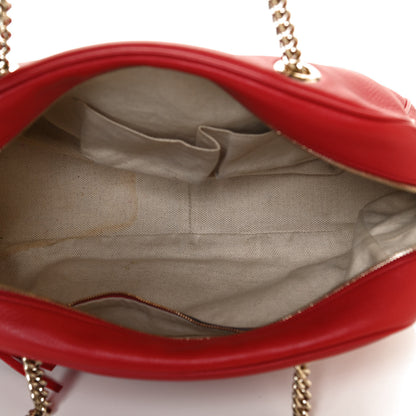 Gucci Cellarius Calfskin Medium Soho Bowler Tabasco 8 of 20