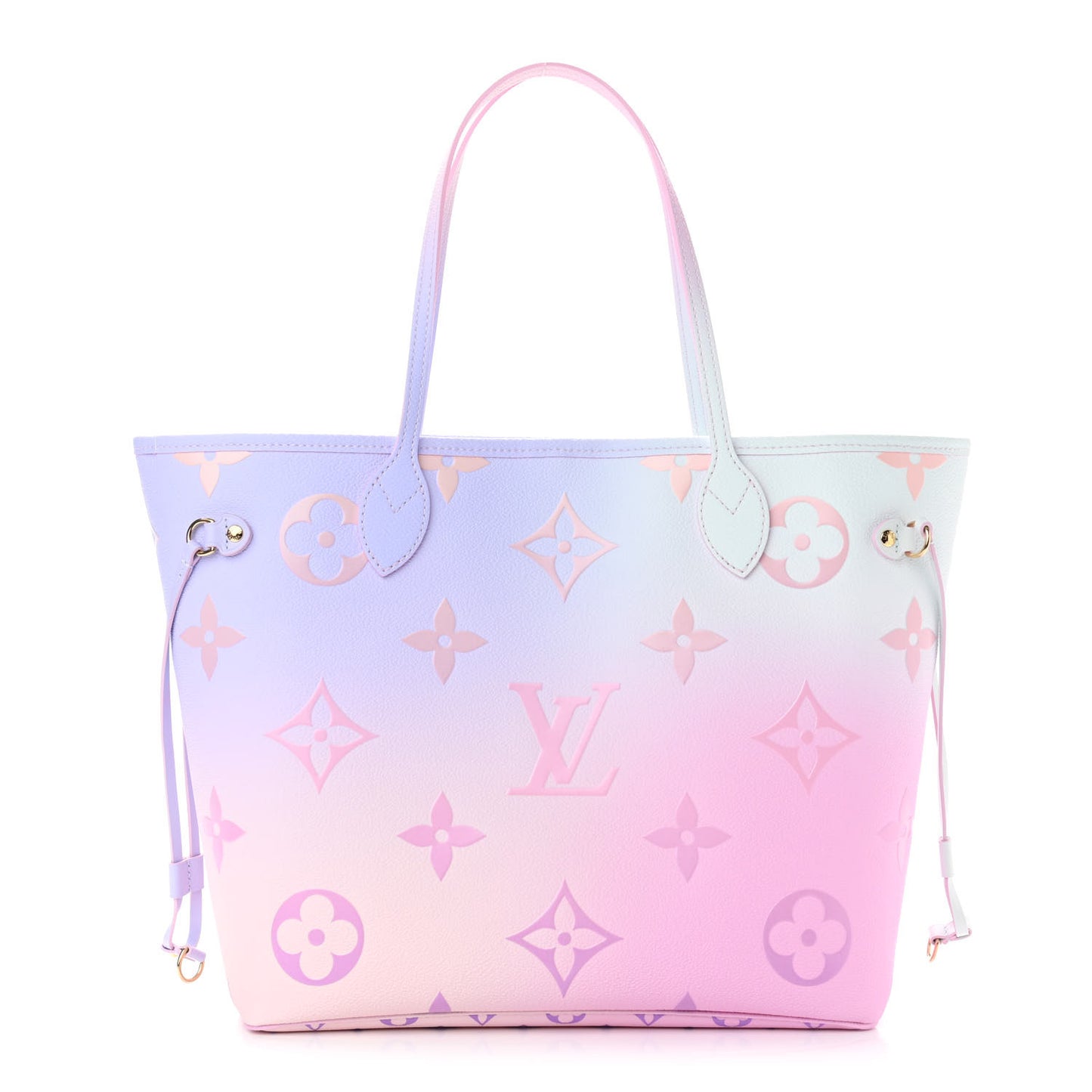 Monogram Giant Spring In The City Neverfull MM Sunrise Pastel