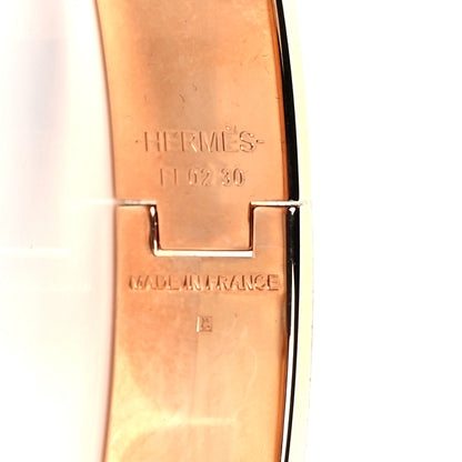 Hermes Enamel Narrow Print Zebres De Tanzania Clic Clac H Bracelet PM Color Patch 4 of 5