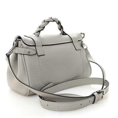 Mulberry Heavy Grain Mini Alexa Pale Grey 3 of 9