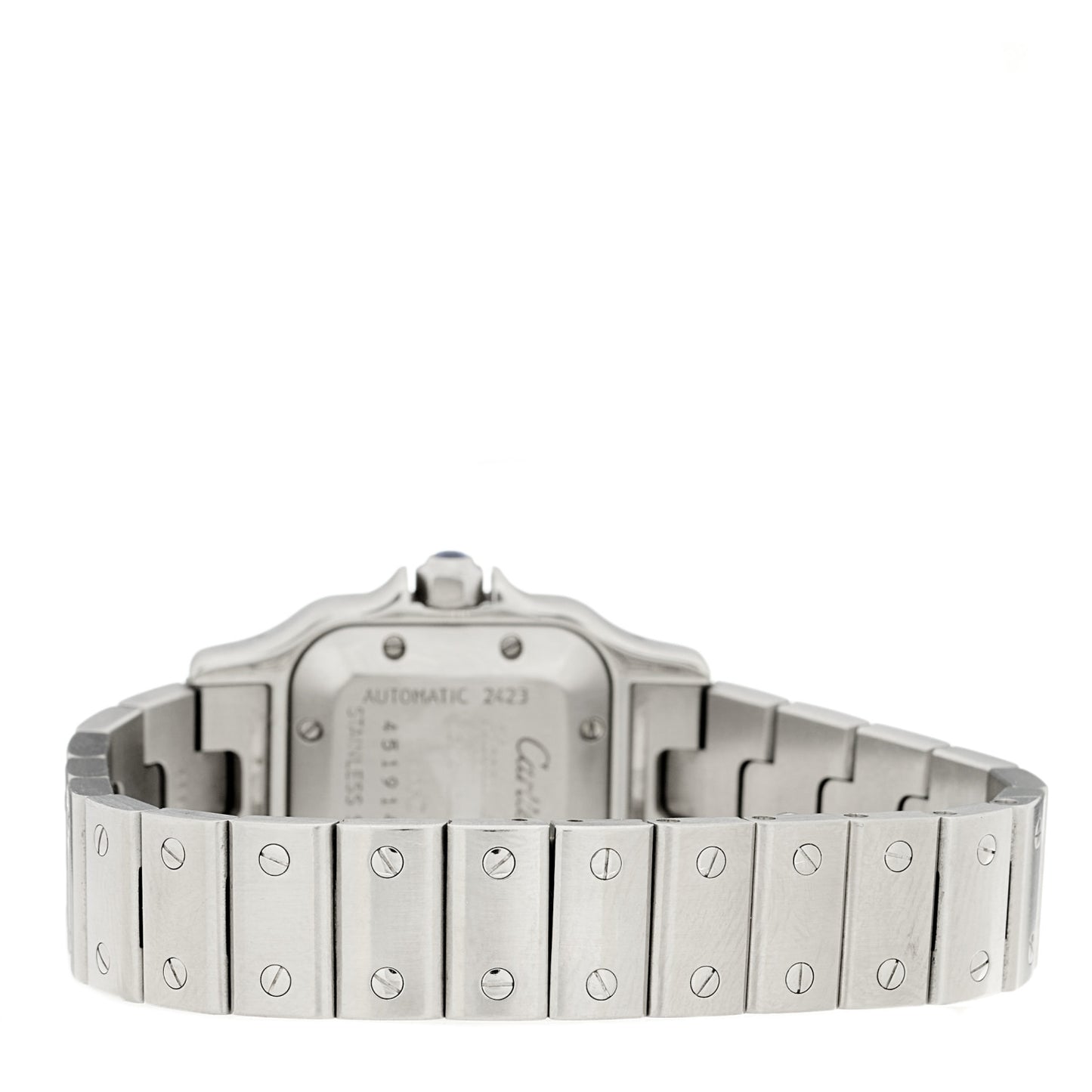 Stainless Steel 24mm Santos de Cartier Galbee Automatic Watch