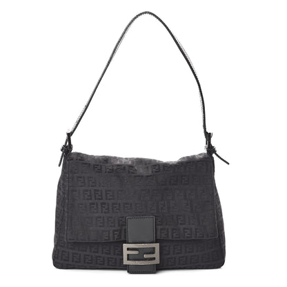 Fendi Zucchino Mama Baguette Black 1 of 15