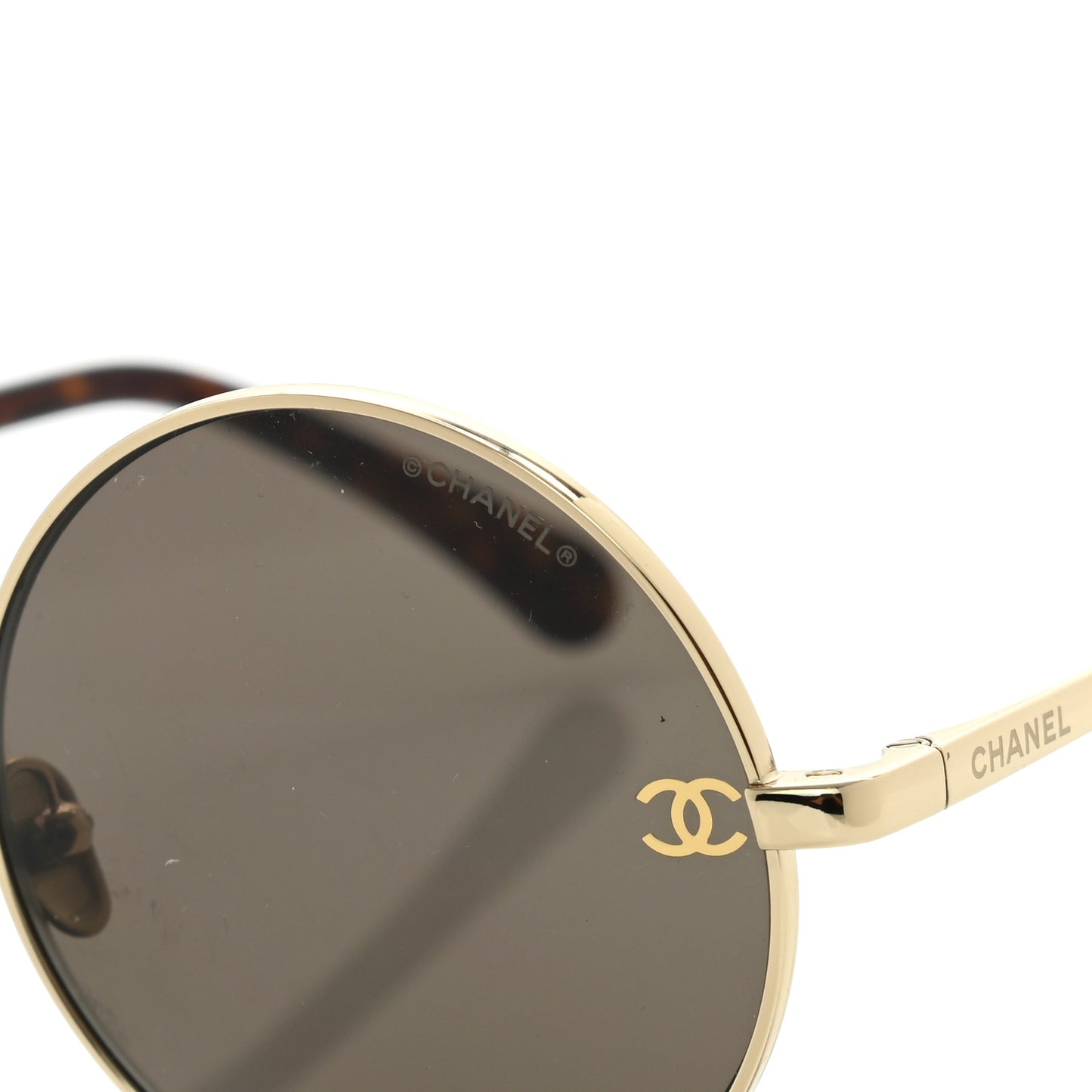 Round Sunglasses 4268 Gold