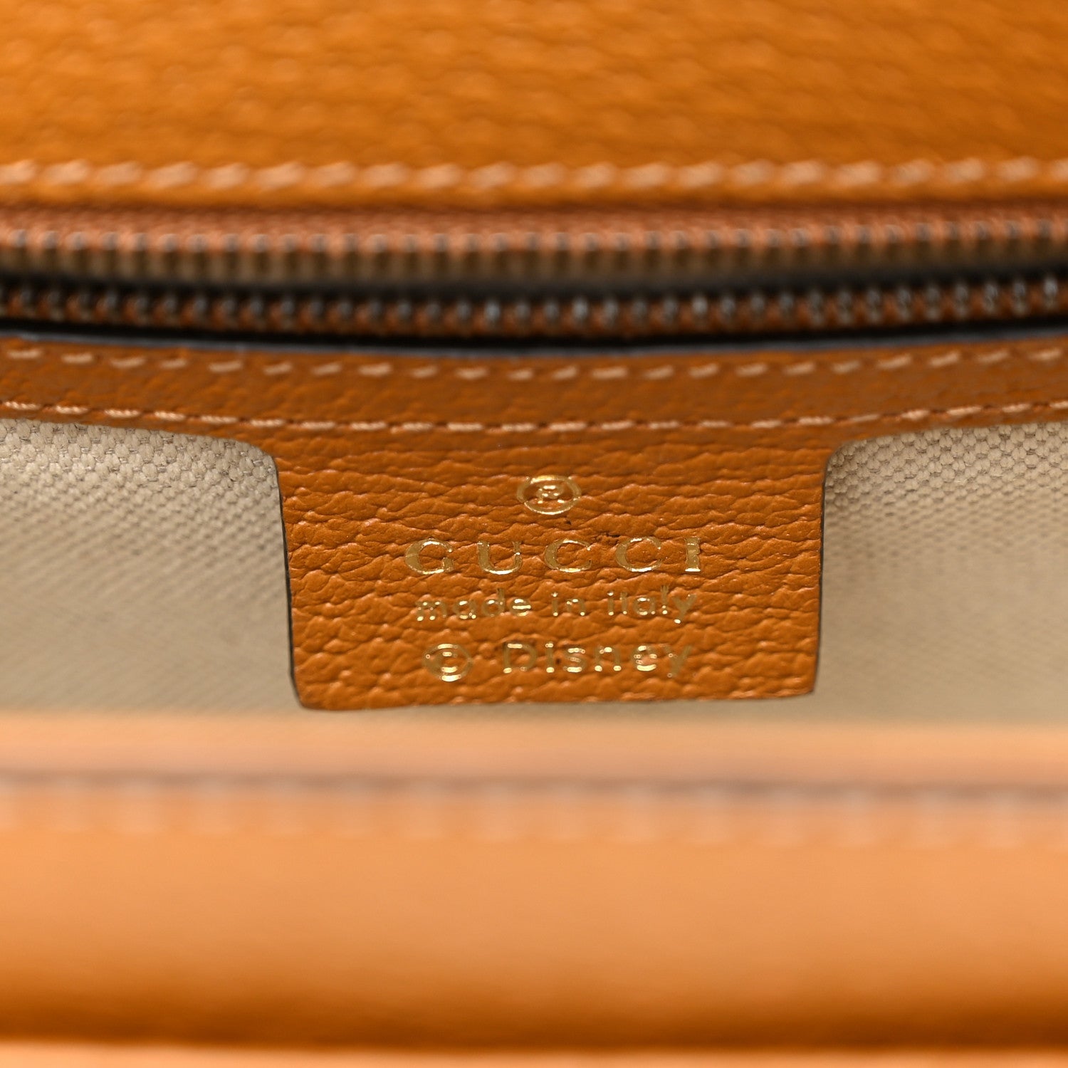 Gucci X DISNEY Mini Vintage GG Supreme Monogram Mickey Mouse Small Flap Messenger Bag Beige Vintage Sun Oil 6 of 11