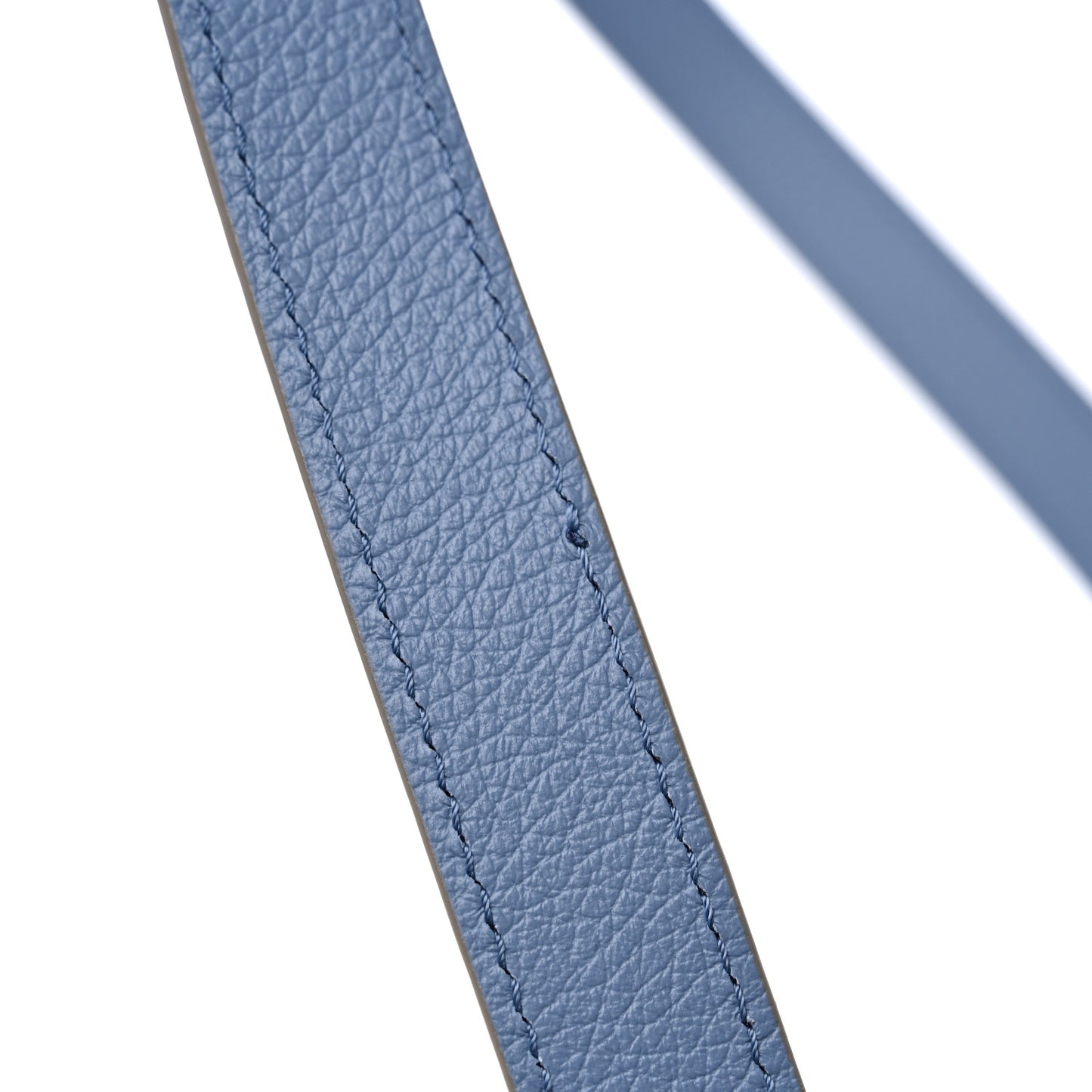 Grained Calfskin Small Marcie Saddle Bag Shady Cobalt