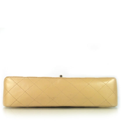 Chanel Lambskin Medium Double Flap Beige 5 of 10
