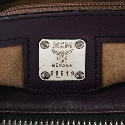 MCM Visetos Lizard Pochette Black 6 of 8