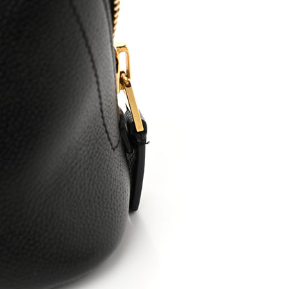Tom Ford Pebbled Calfskin Medium Jennifer Zip Tote Black 9 of 9