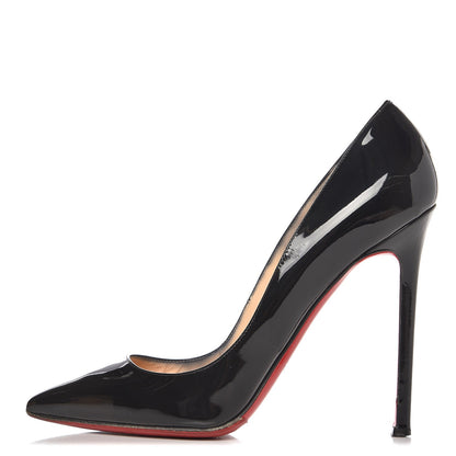 Christian Louboutin Patent Pigalle 120 Pumps 39 Black 1 of 13