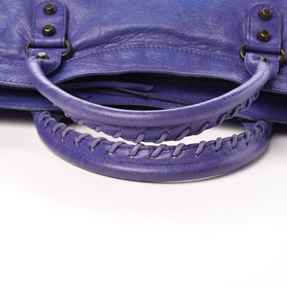 Balenciaga Agneau Classic Hardware City Bleu Lavande 18 of 18