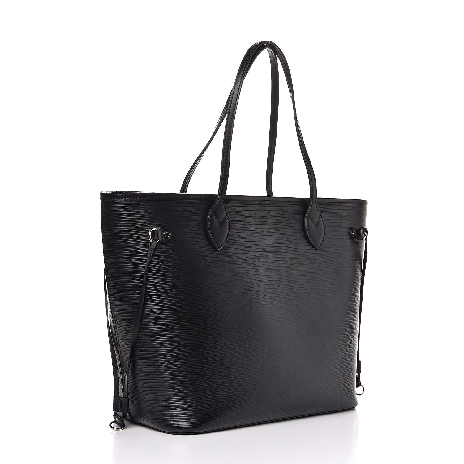 Louis Vuitton Epi Neverfull MM Black 3 of 6