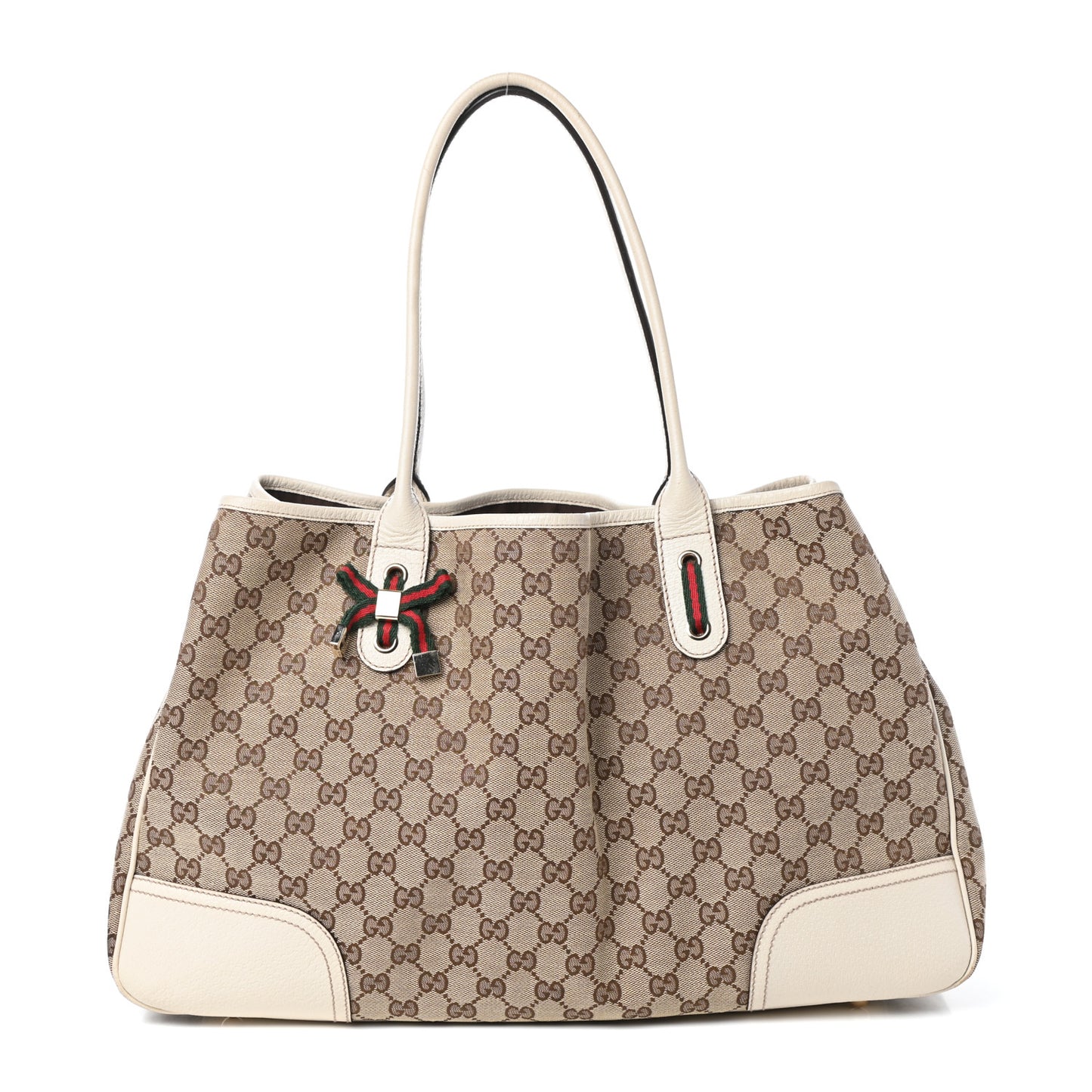 Monogram Large Princy Tote Off White