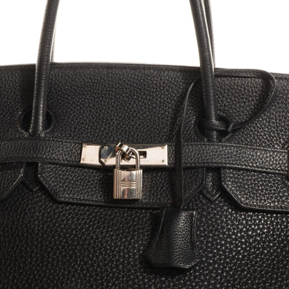 Hermes Togo Birkin 40 Black 9 of 11