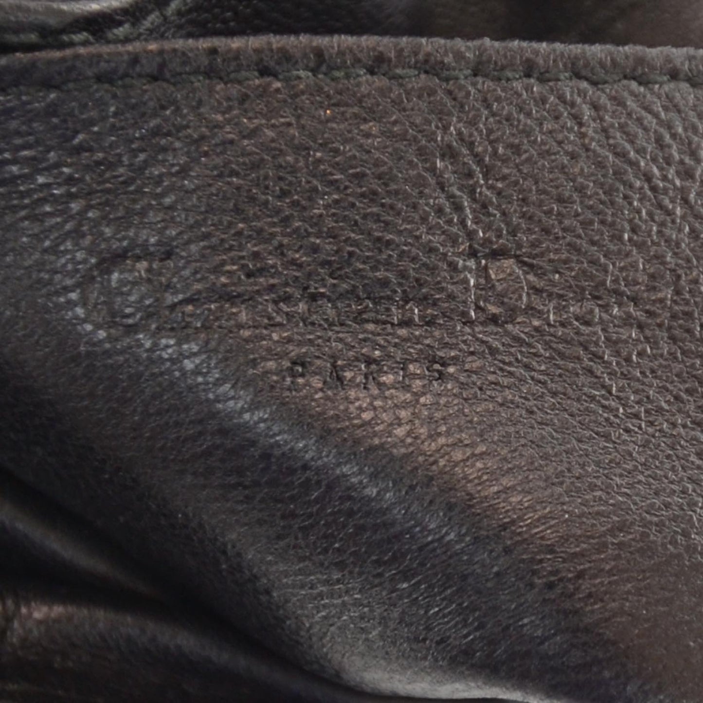 Patent Cannage Cross Body Bag Black