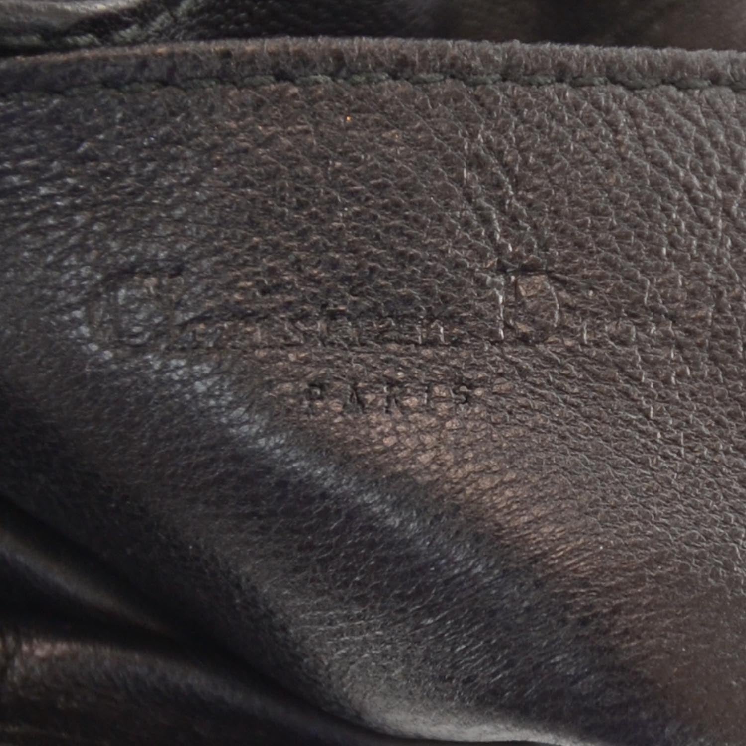 Christian Dior Patent Cannage Cross Body Bag Black 6 of 6