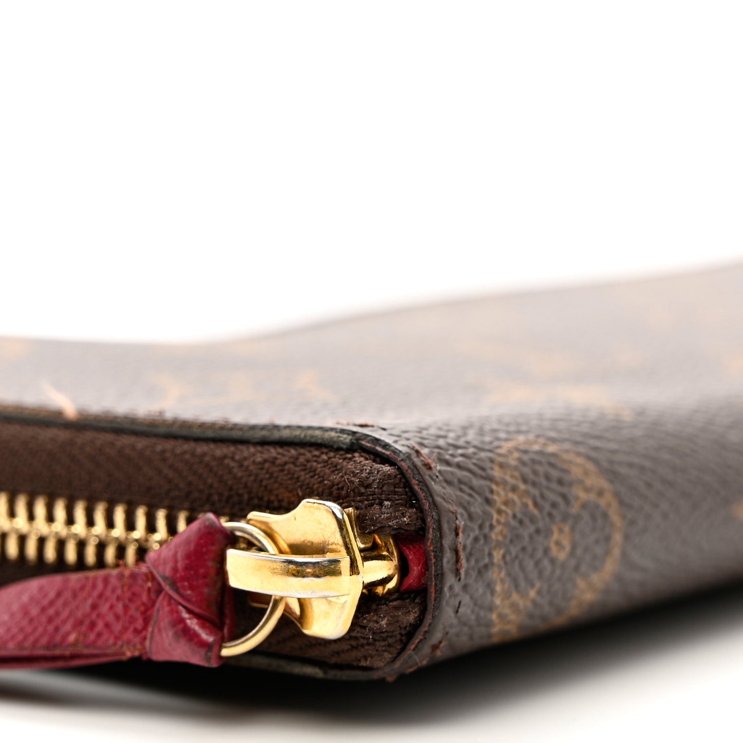 Monogram Clemence Wallet Fuchsia