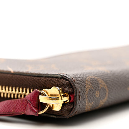 Louis Vuitton Monogram Clemence Wallet Fuchsia 7 of 11