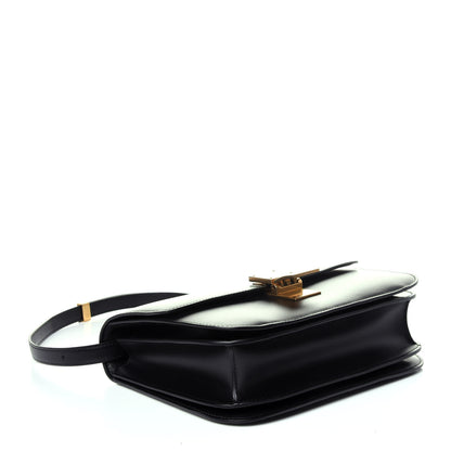 Celine Box Calfskin Medium Classic Box Flap Black 4 of 10