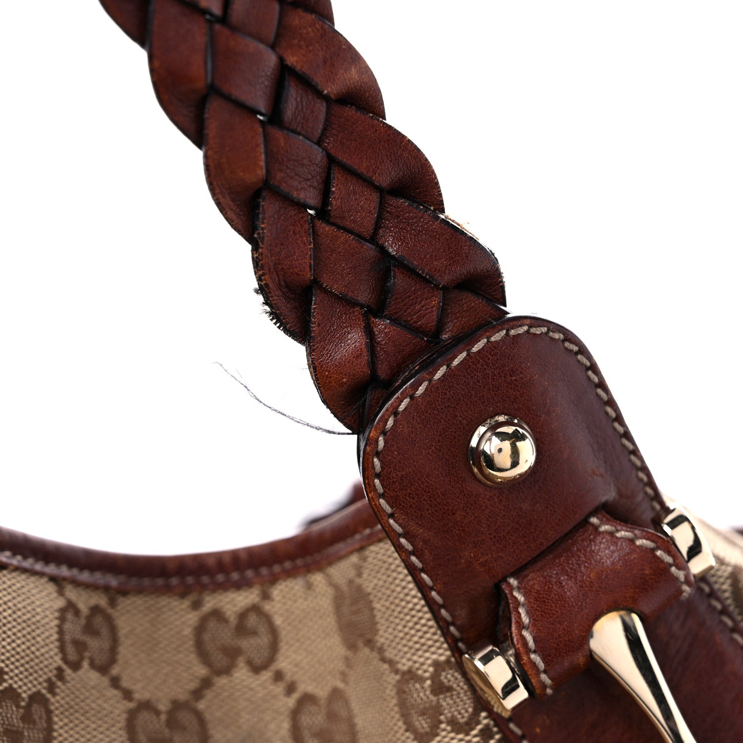 Gucci Monogram Medium Pelham Shoulder Bag Brown 21 of 26