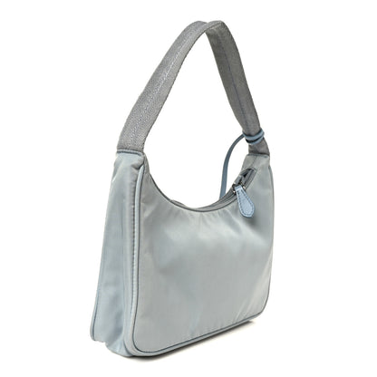 Prada Tessuto Nylon Mini Re-Edition 2000 Bag Astrale 3 of 13