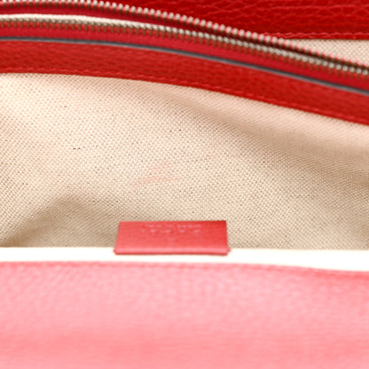 Gucci Dollar Calfskin Swarovski Crystal Small Dionysus Shoulder Bag Hibiscus Red 13 of 18