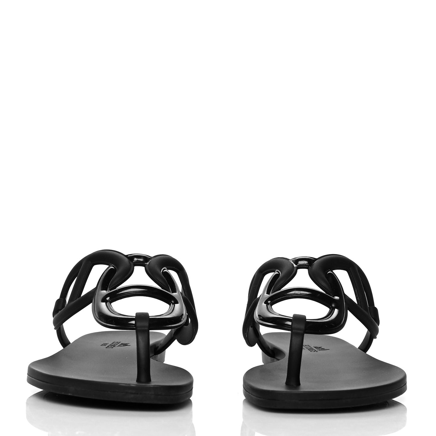Rubber Womens Egerie Sandals 36 Black