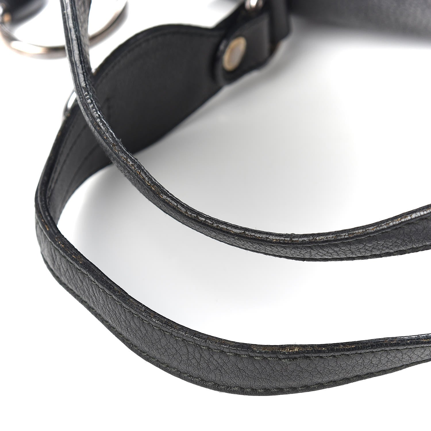 Gucci Calfskin Large Icon Bit Hobo Black 12 of 12