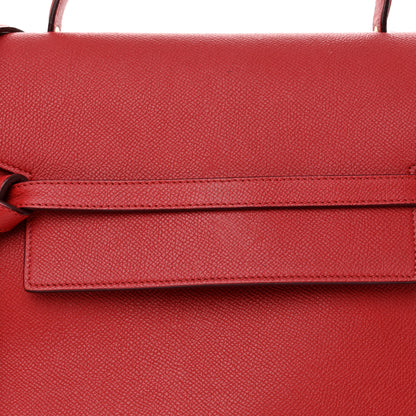 Celine Grained Calfskin Mini Belt Bag Coquelicot 8 of 11