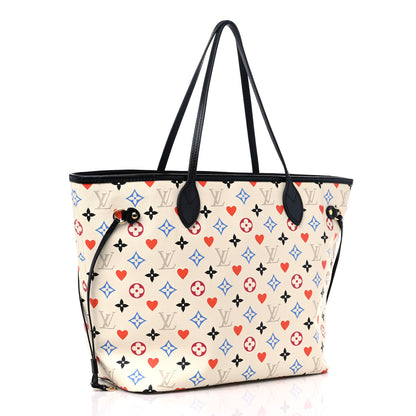 Louis Vuitton Game On Neverfull MM White 3 of 16