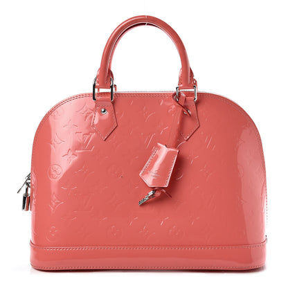Louis Vuitton Vernis Alma PM Rose Litchi 1 of 20