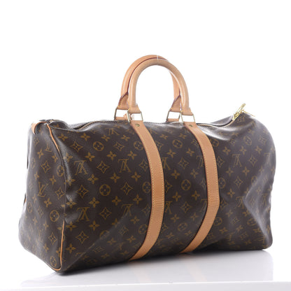 Louis Vuitton Monogram Keepall 45 2 of 9