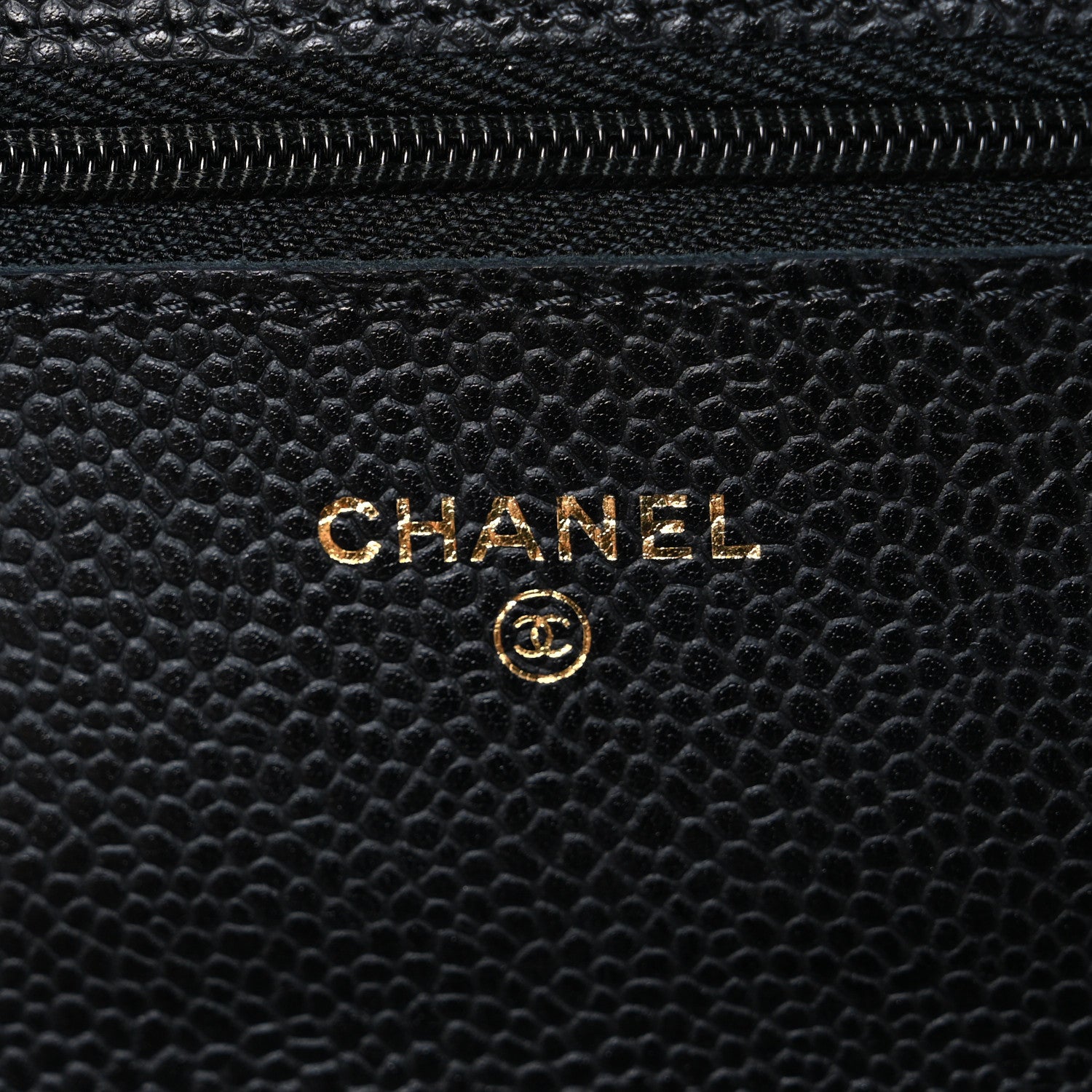 Chanel Caviar Quilted Wallet on Chain WOC Black 6 of 11