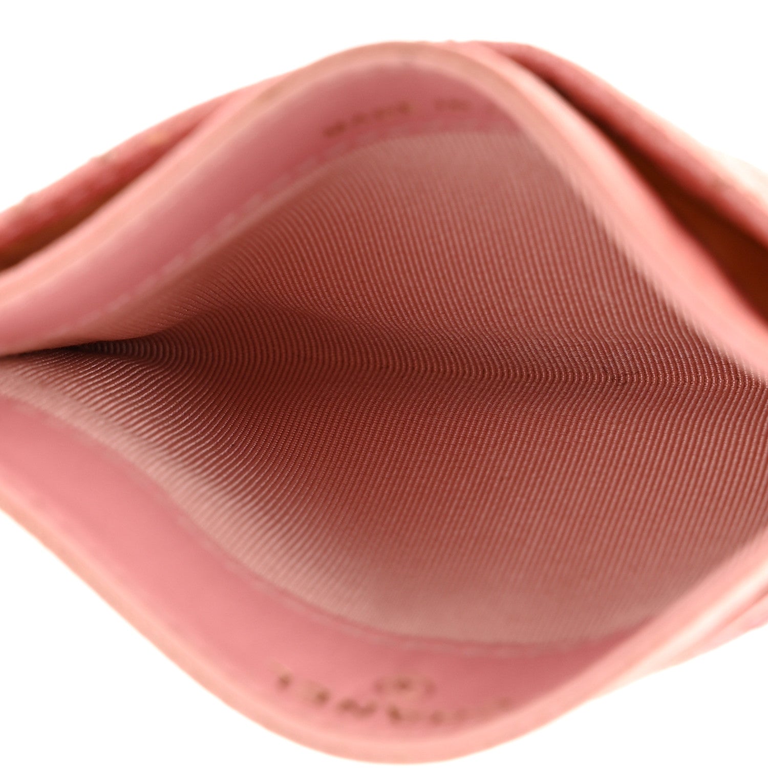 Chanel Iridescent Caviar Quilted Card Holder Pink 5 of 9