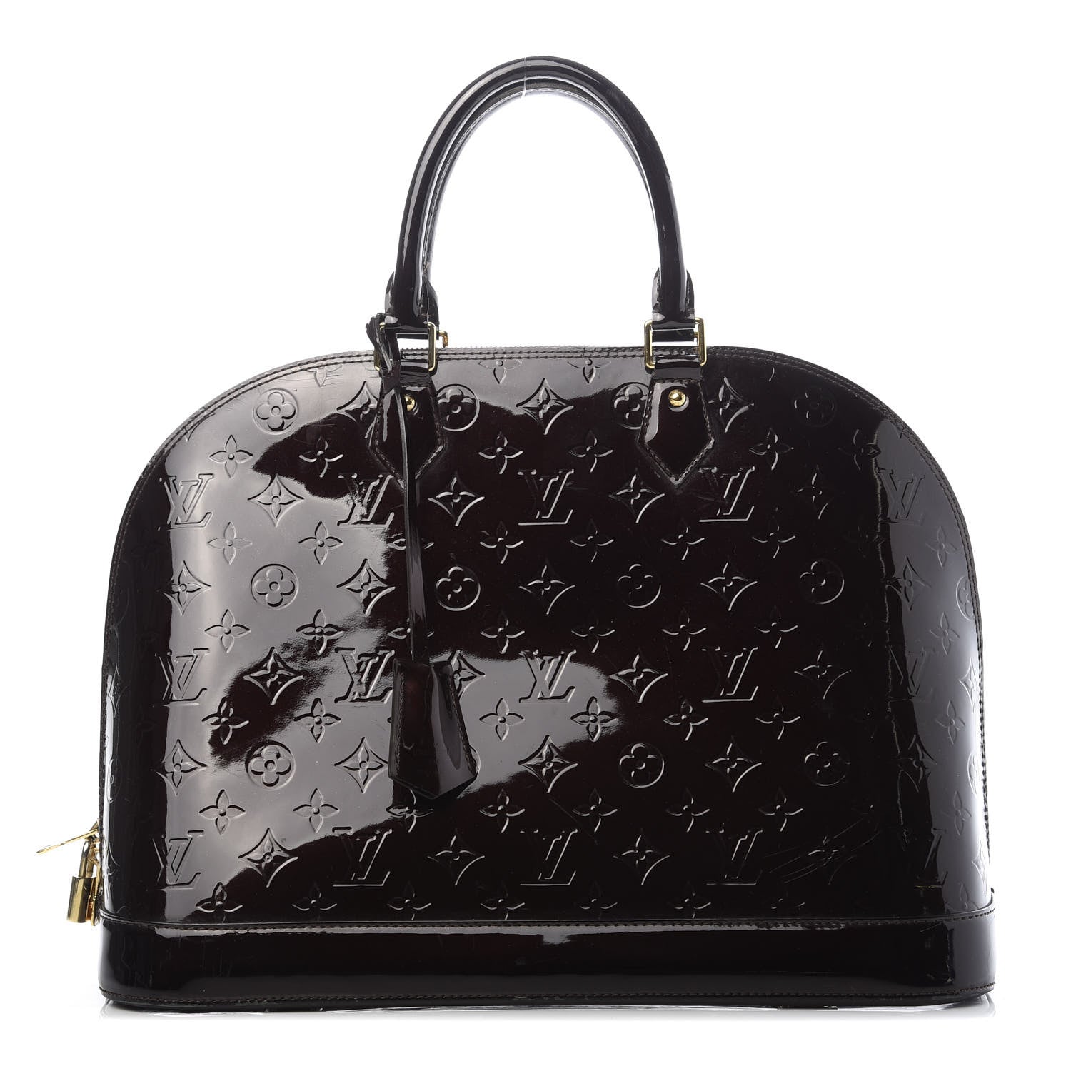 Louis Vuitton Vernis Alma MM Amarante 1 of 18