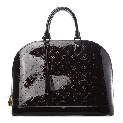Louis Vuitton Vernis Alma MM Amarante 1 of 18
