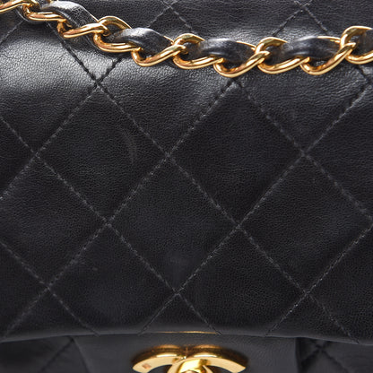 Chanel Lambskin Quilted Small Double Flap Black 21 of 22