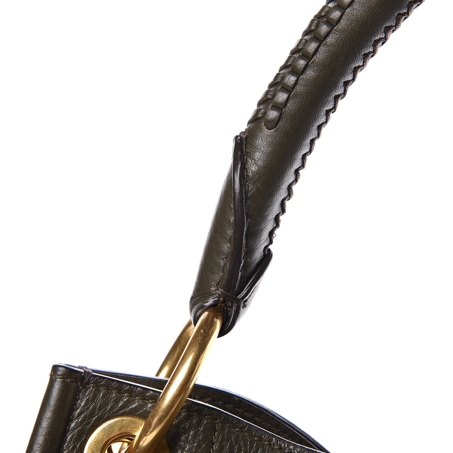 Prada Vitello Daino Hobo Dark Green 10 of 18