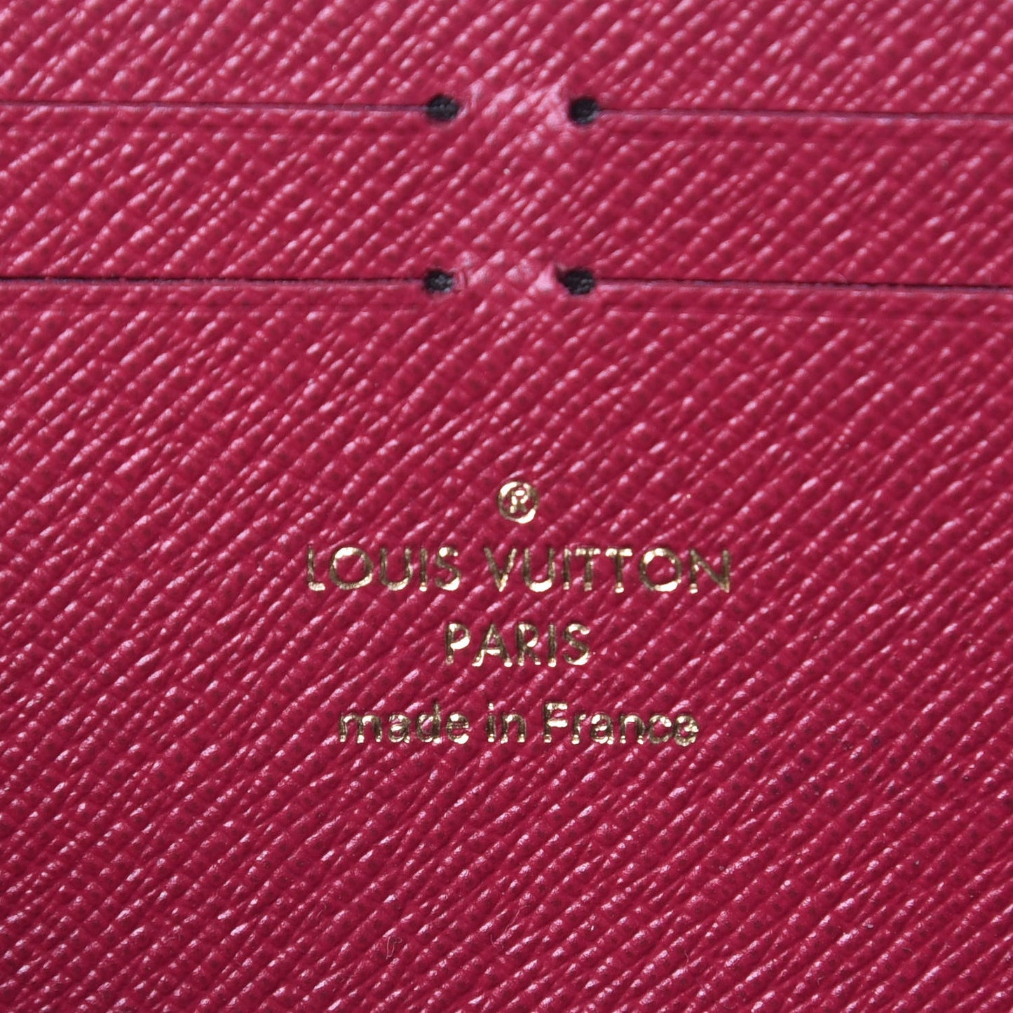 Monogram Clemence Wallet Fuchsia