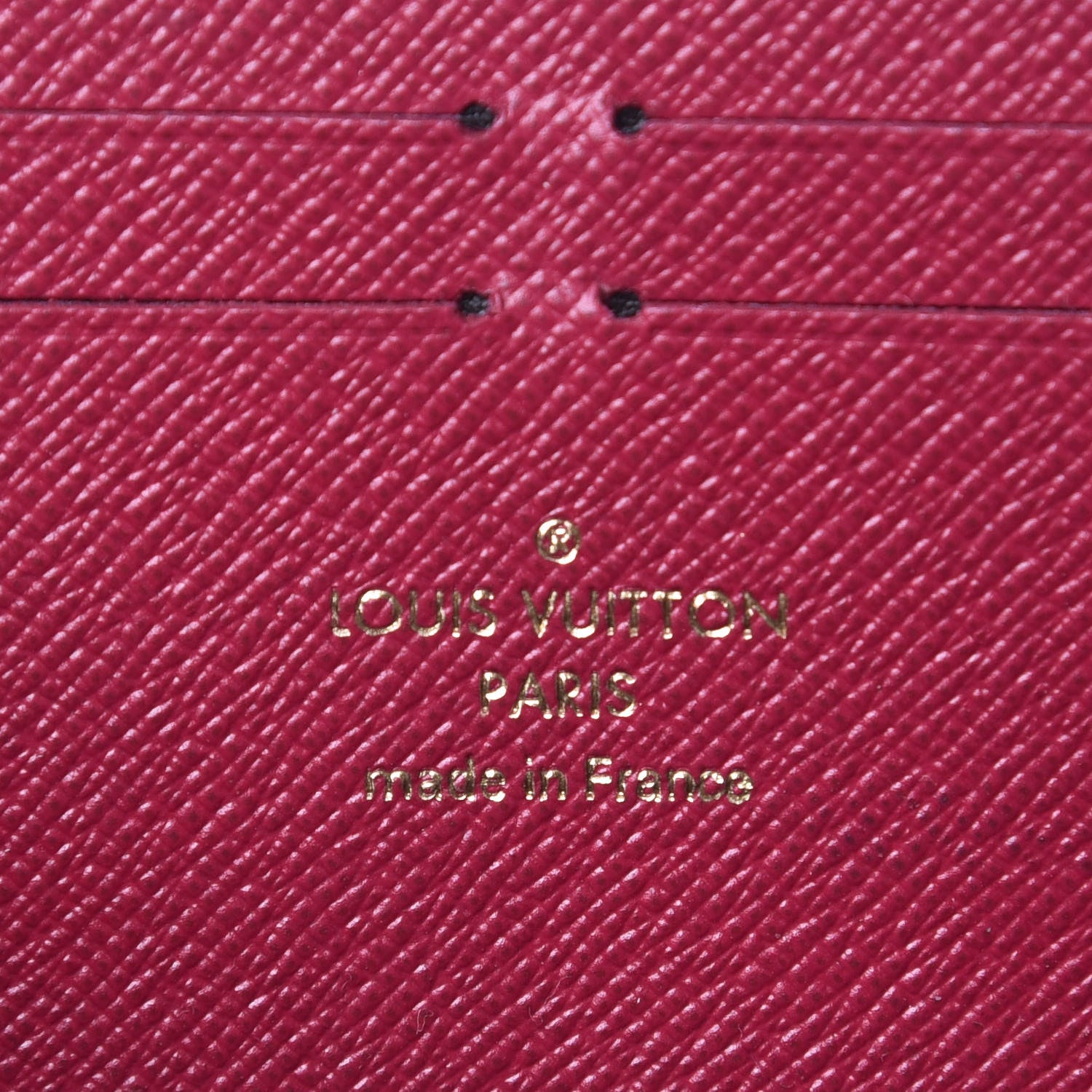 Louis Vuitton Monogram Clemence Wallet Fuchsia 6 of 8