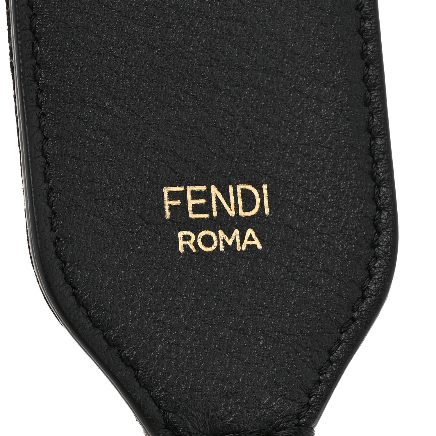 Fendi Velvet Tapestry FF Strap You Tobacco Tobacco 4 of 5
