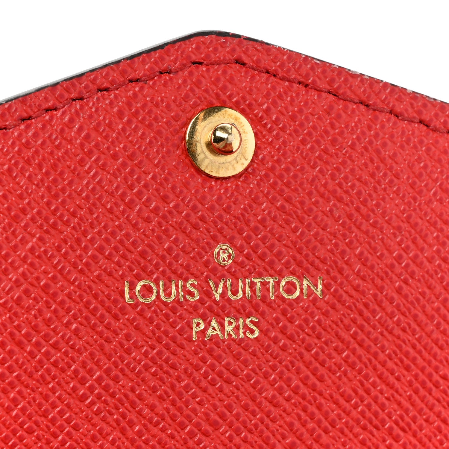 Louis Vuitton Monogram Sarah Wallet NM Coquelicot 9 of 15