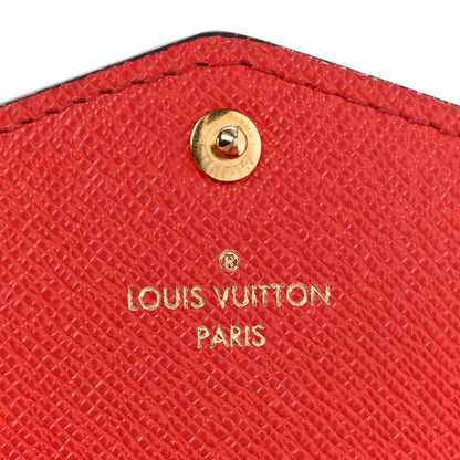 Louis Vuitton Monogram Sarah Wallet NM Coquelicot 9 of 15